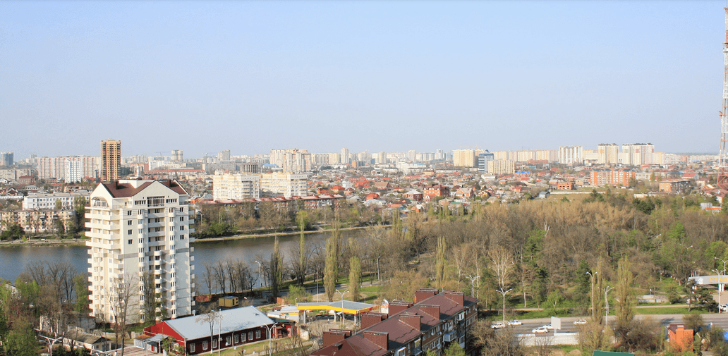 ЖК Краснодар панорамный вид из окон